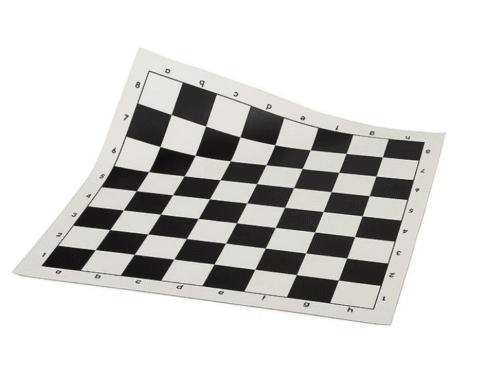 Tabla de șah care se rulează neagră mare