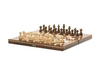 Joc de sah si table, din lemn, 38 cm 2484184